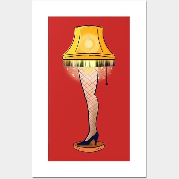 Leg Lamp Wall Art by ChrisPaulFarias